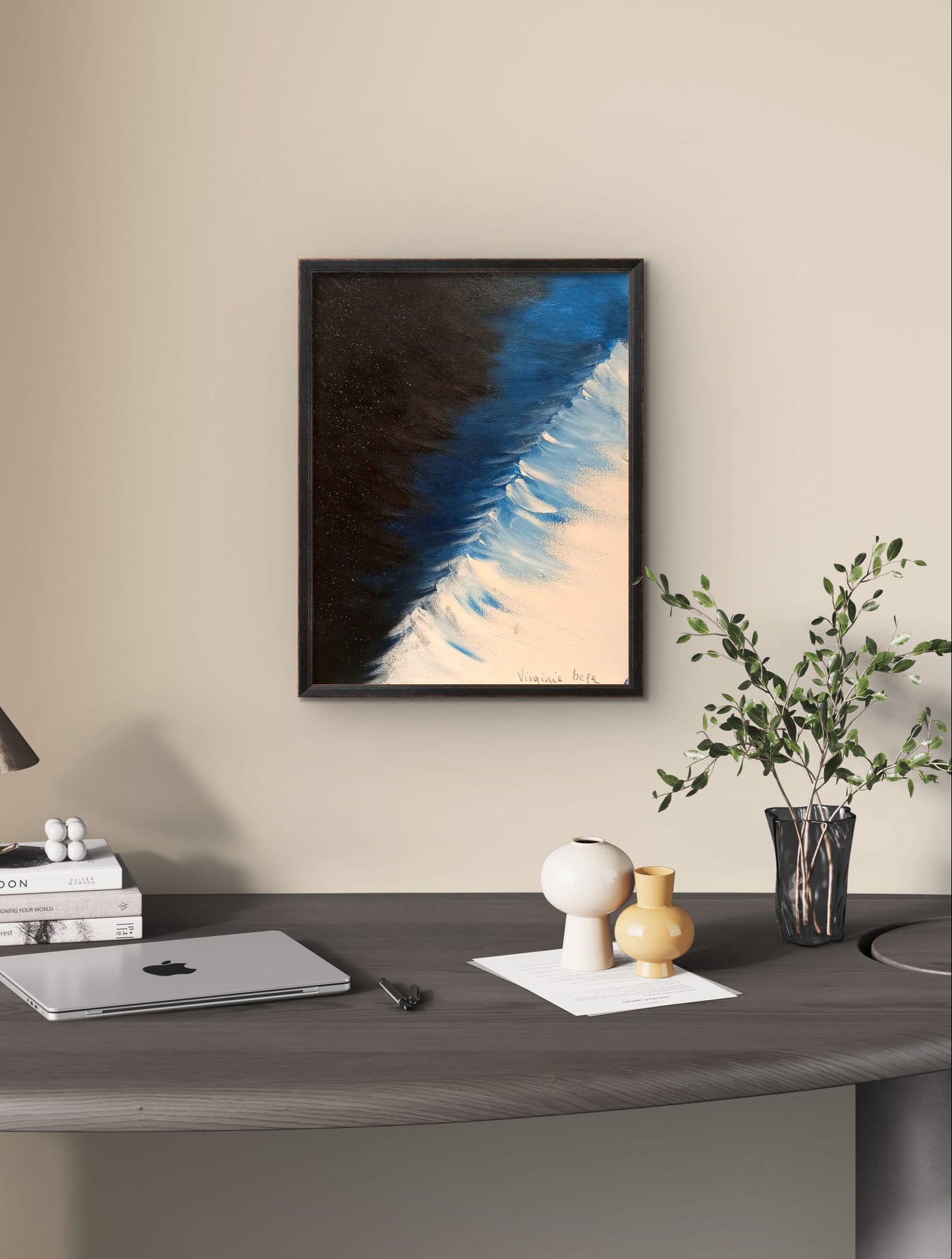 "Play of contrast"